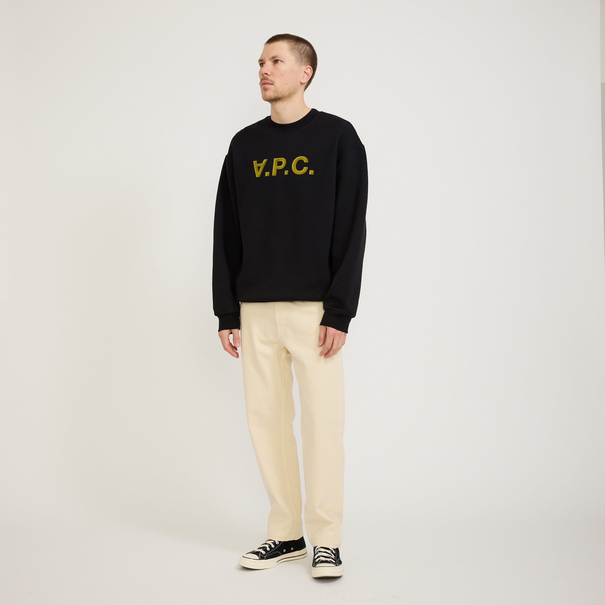 Oversized Grand VPC Sweat Black/Khaki