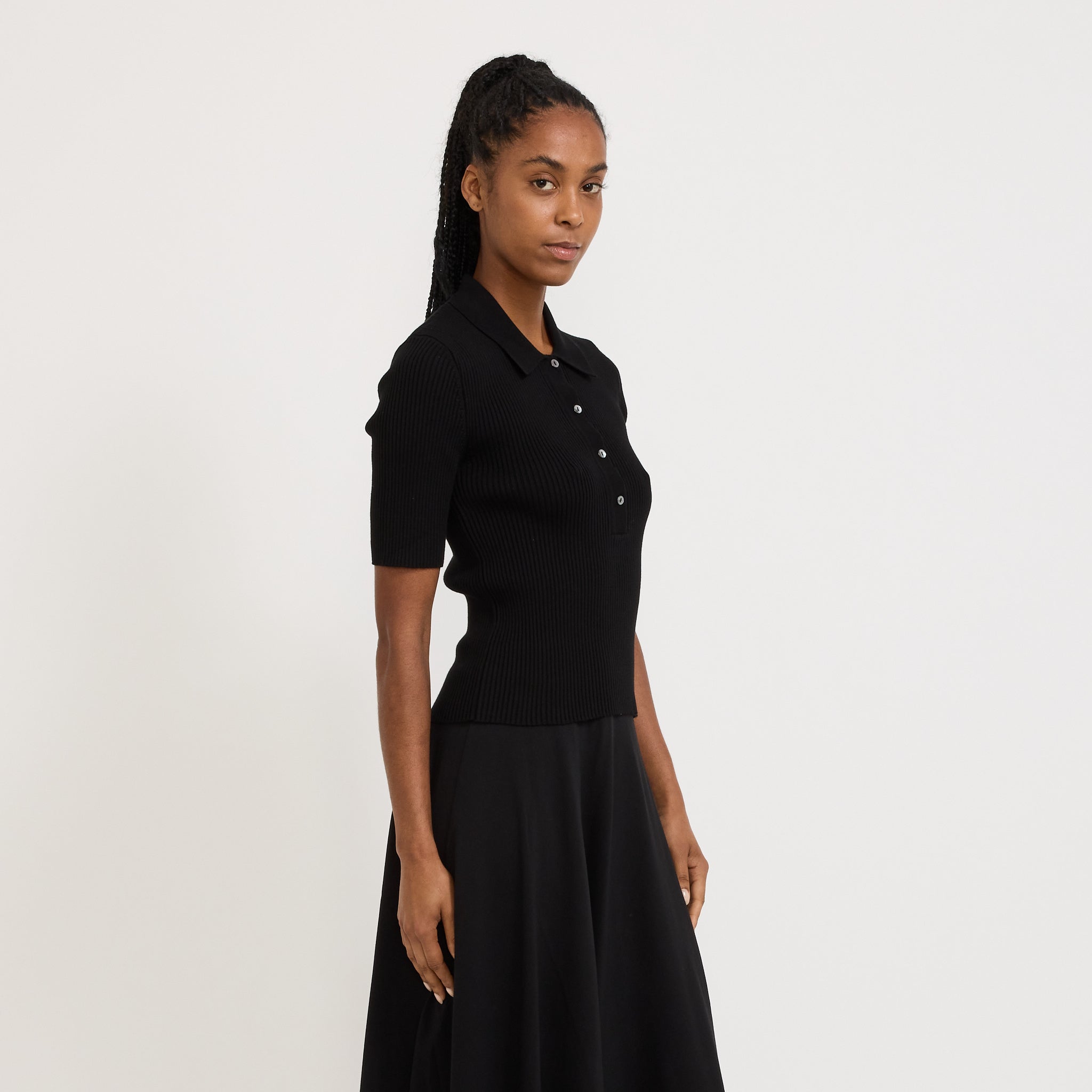 A.P.C. | Danae Polo Black | Maplestore