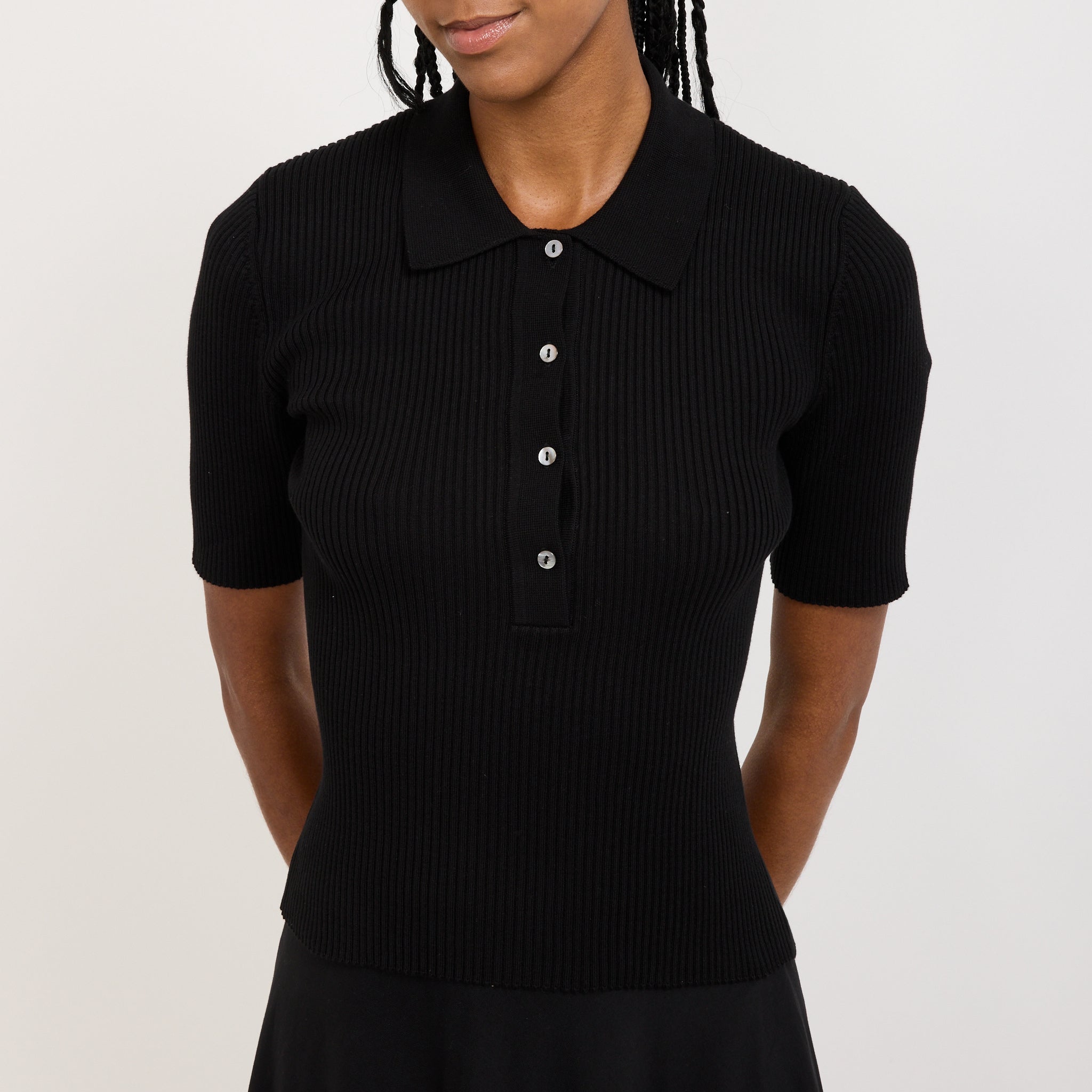 A.P.C. | Danae Polo Black | Maplestore