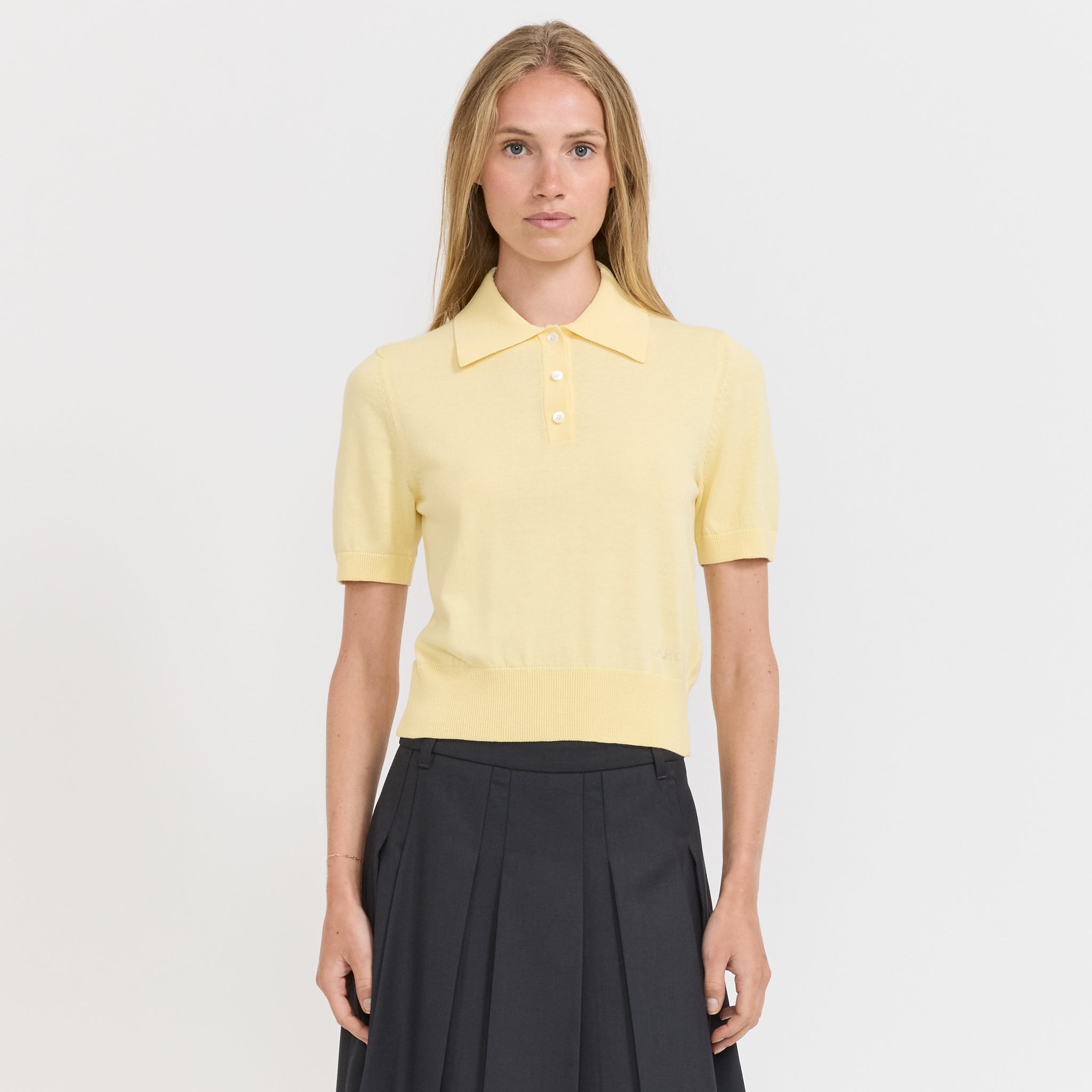 A.P.C. | Polo Light Yellow | Maplestore