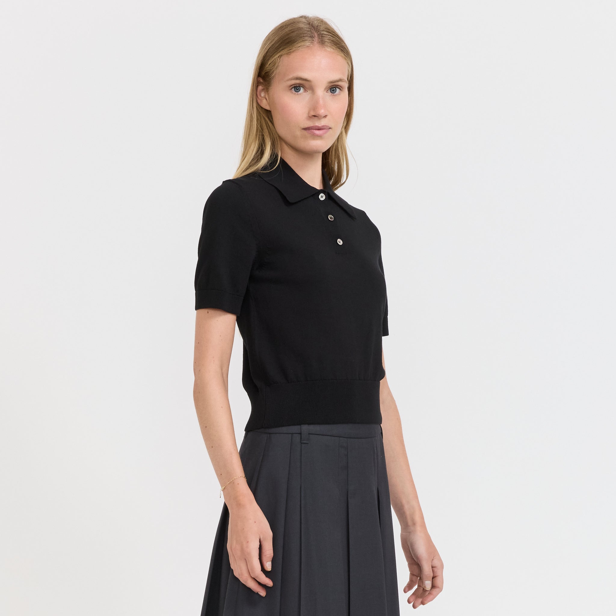 A.P.C. | Polo Black | Maplestore