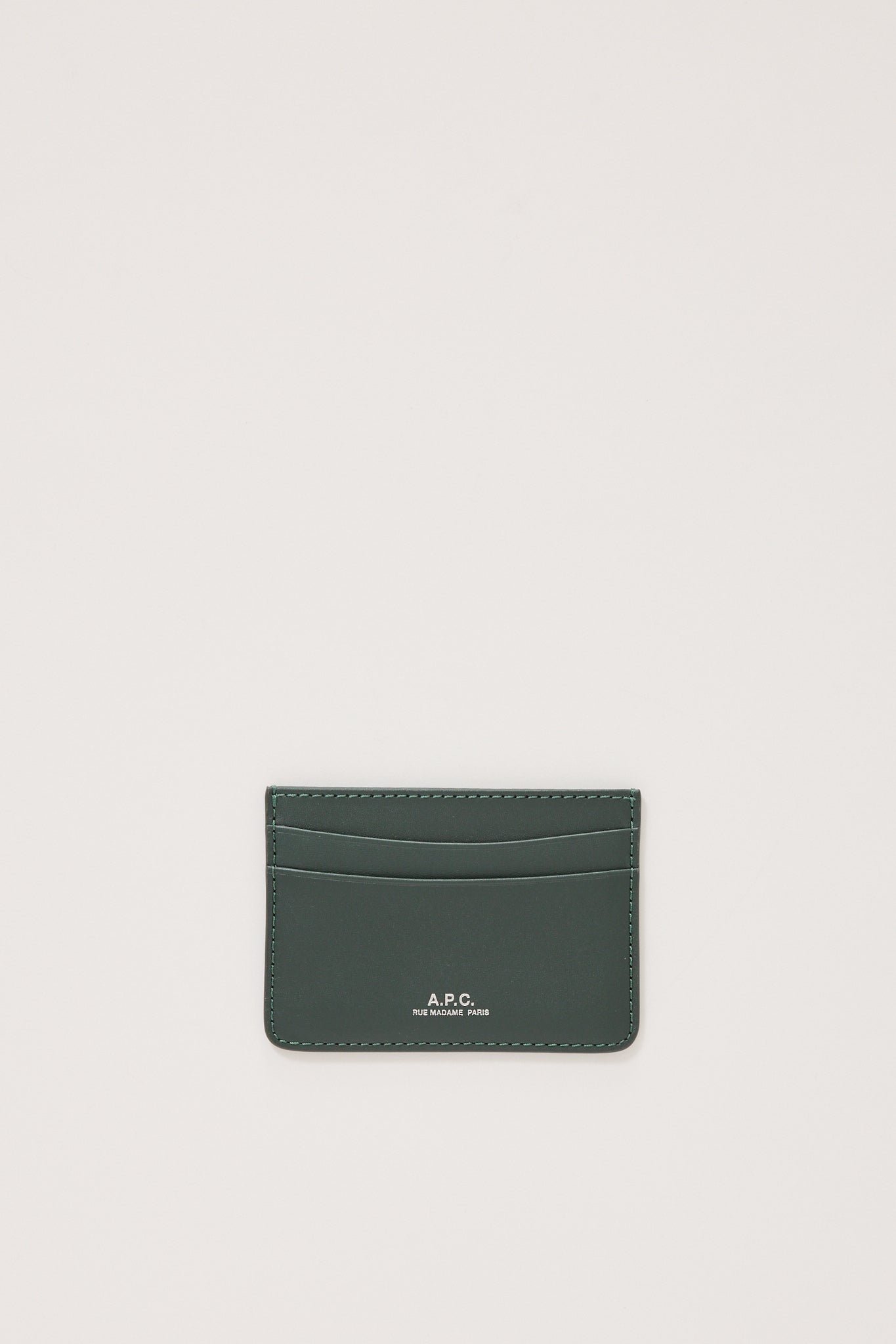 A.P.C. | Andre Cardholder Dark Green | Maplestore