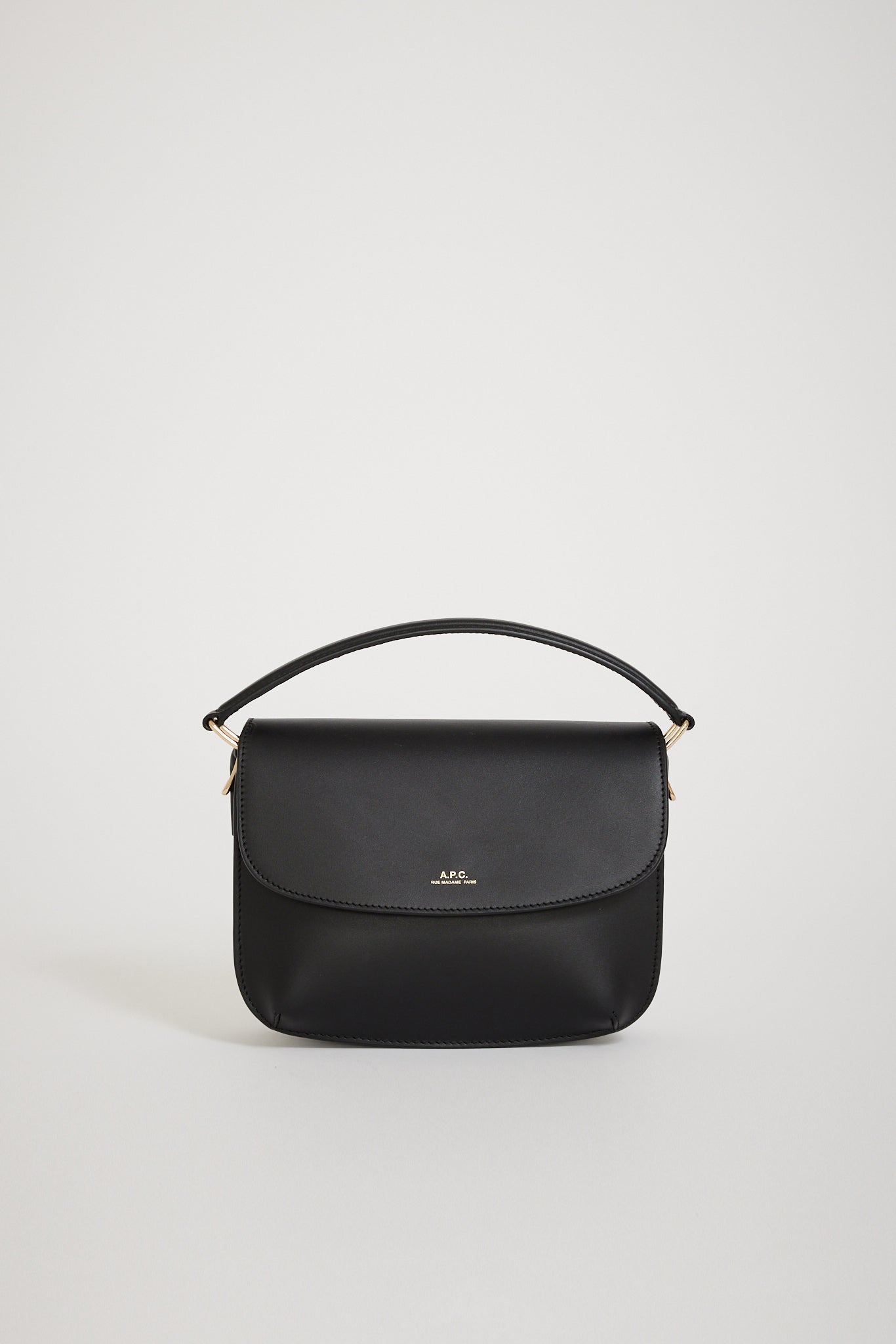 A.P.C. Sarah Shoulder Mini Bag Black | Maplestore