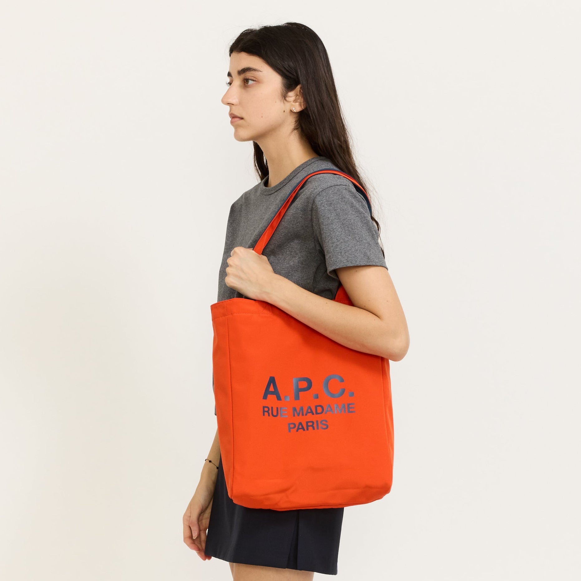 Lou Rou Madame Reversible Tote Bag Petrol