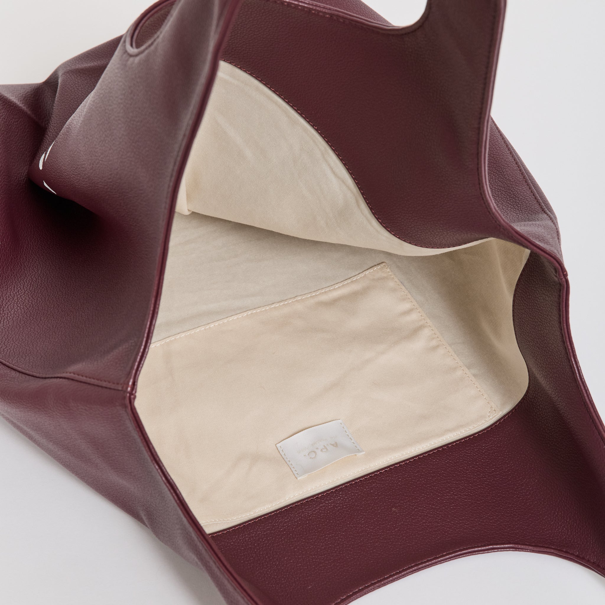 A.P.C. | Tote Ninon Aubergine | Maplestore