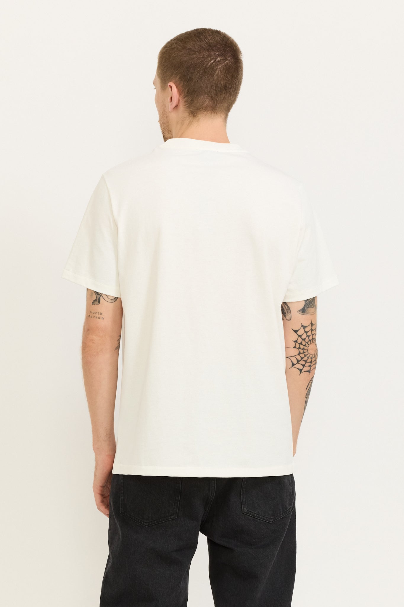 Print Label T-Shirt White