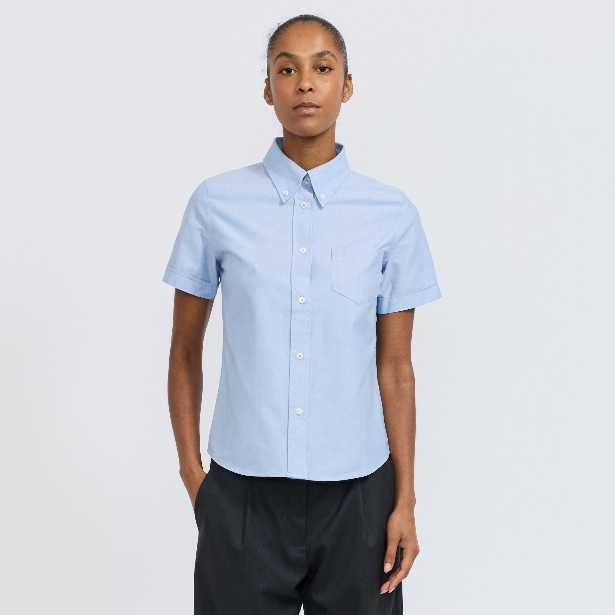 Uniform Shirt Light Blue