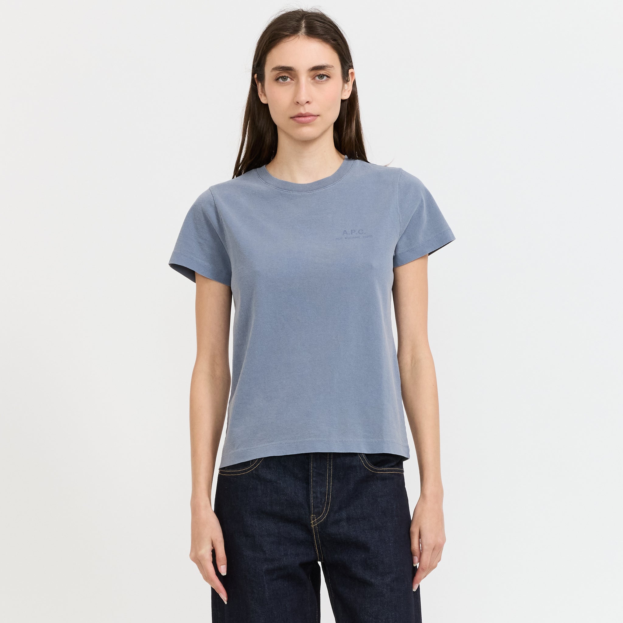 Vani T-Shirt Blue Grey