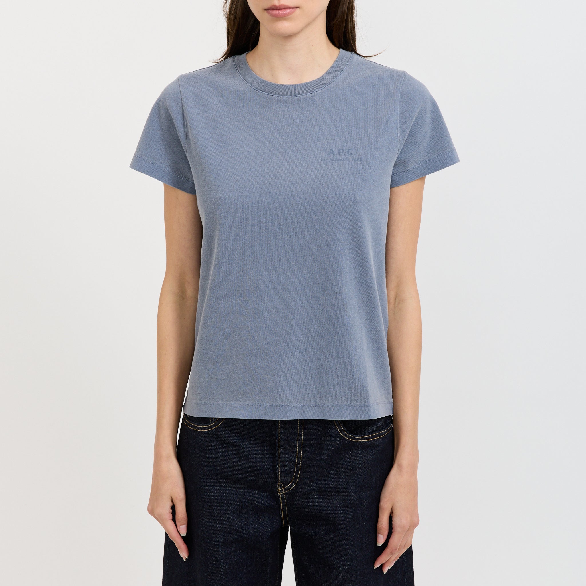 Vani T-Shirt Blue Grey