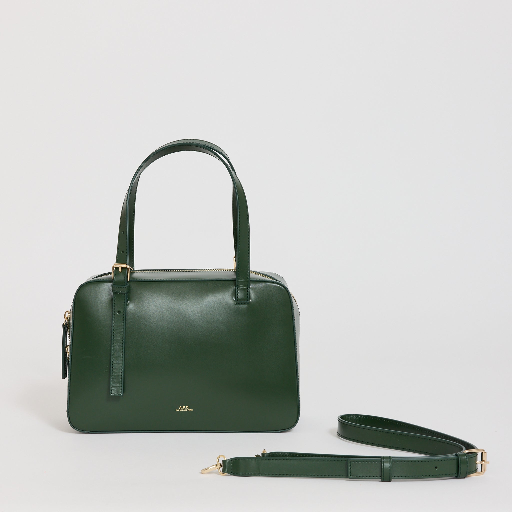 Virginie Box Bag Emerald Green