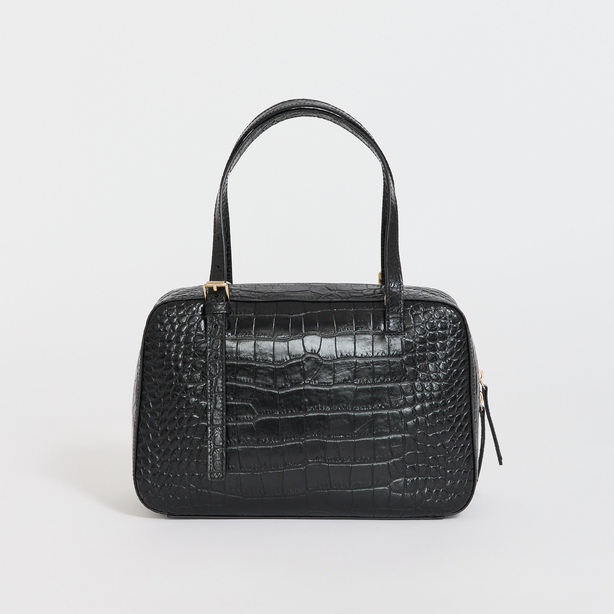 A.P.C. | Virginie Box Bag Textured Noir | Maplestore