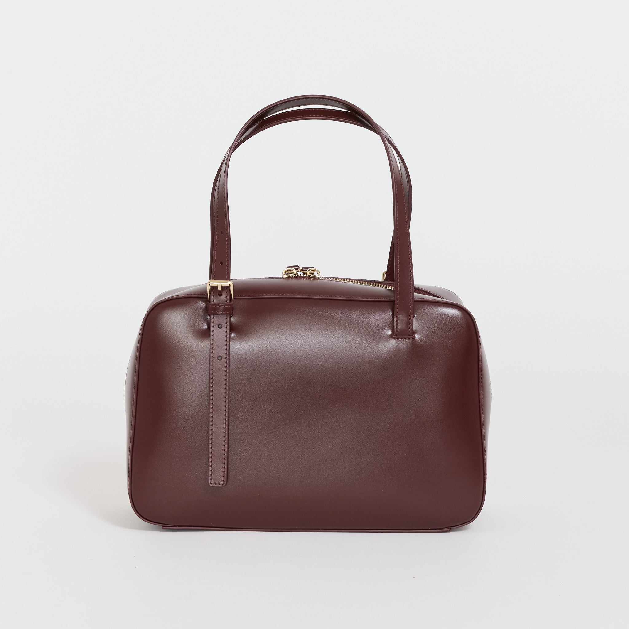 A.P.C. | Virginie Box Bag Vino | Maplestore