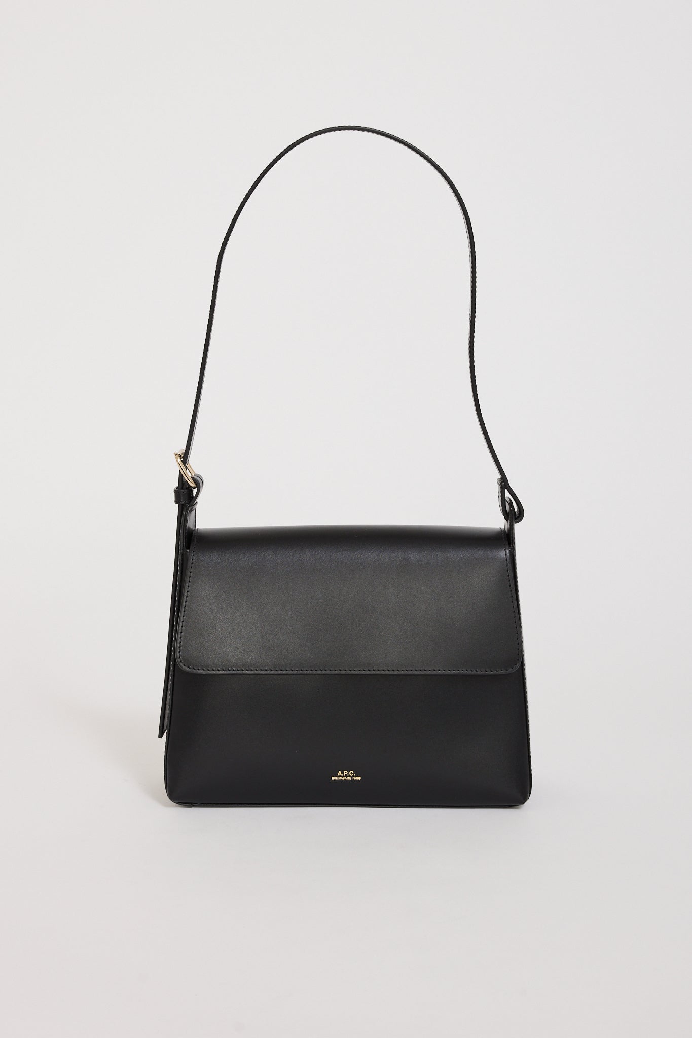 Virginie Flap Bag Black