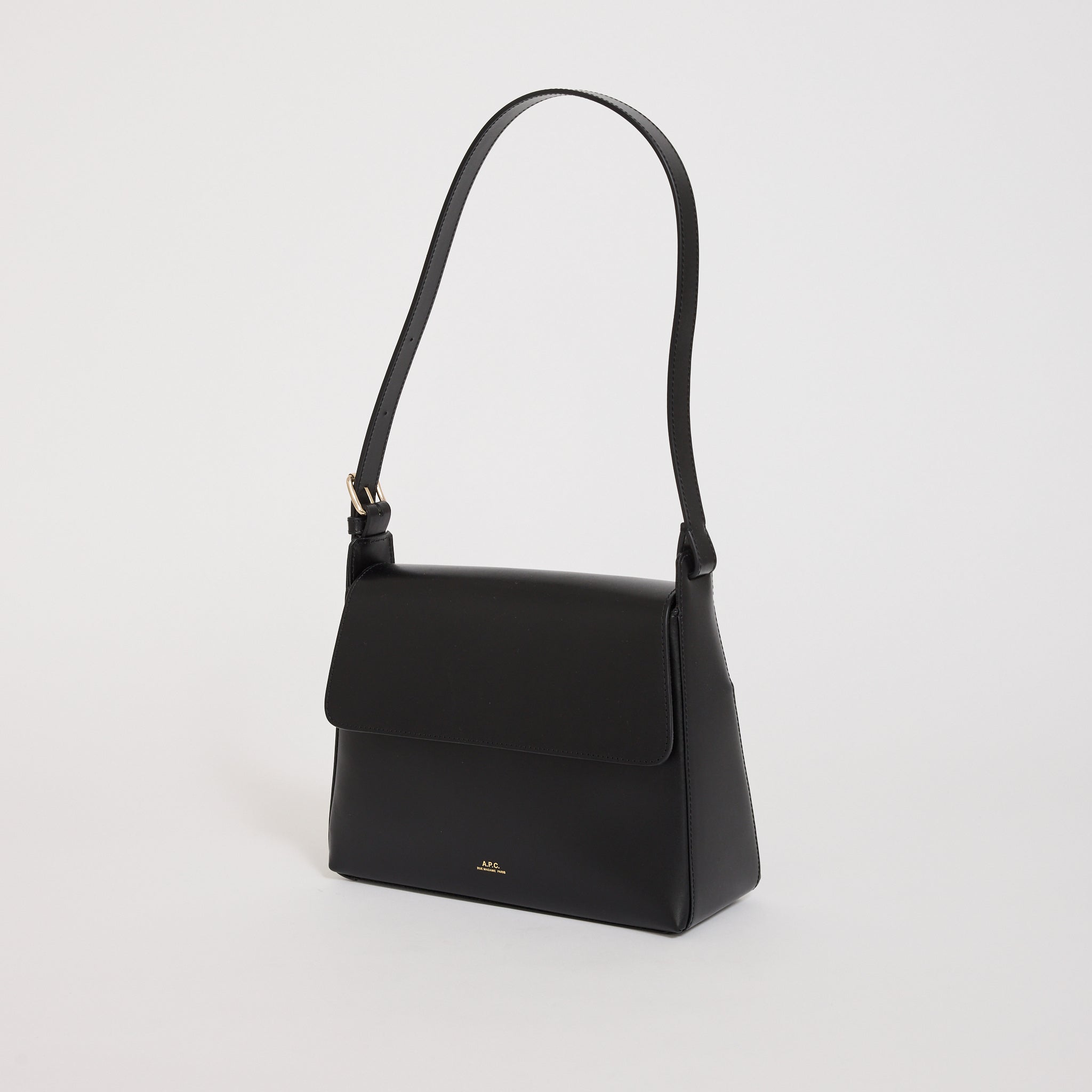 Virginie Flap Bag Black