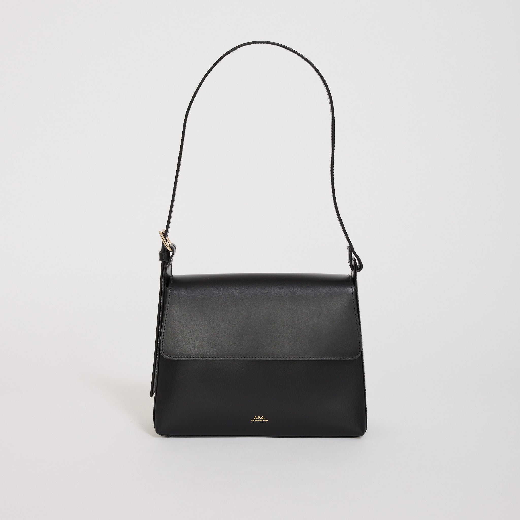 Virginie Flap Bag Black