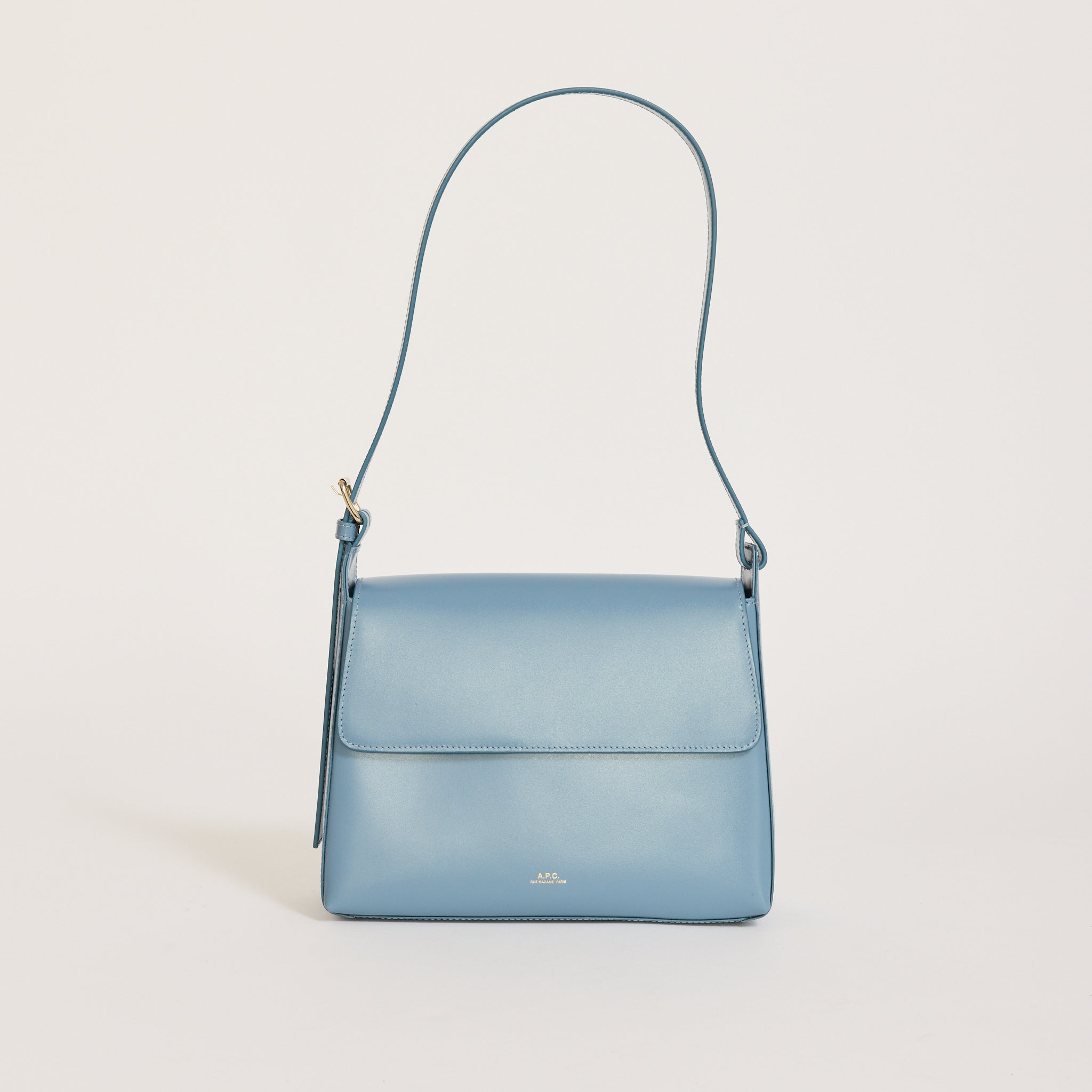 Virginie Flap Bag Ship Blue