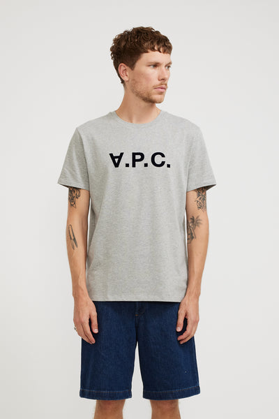 A.P.C. | VPC Colour T-Shirt Heathered Light Grey | Maplestore