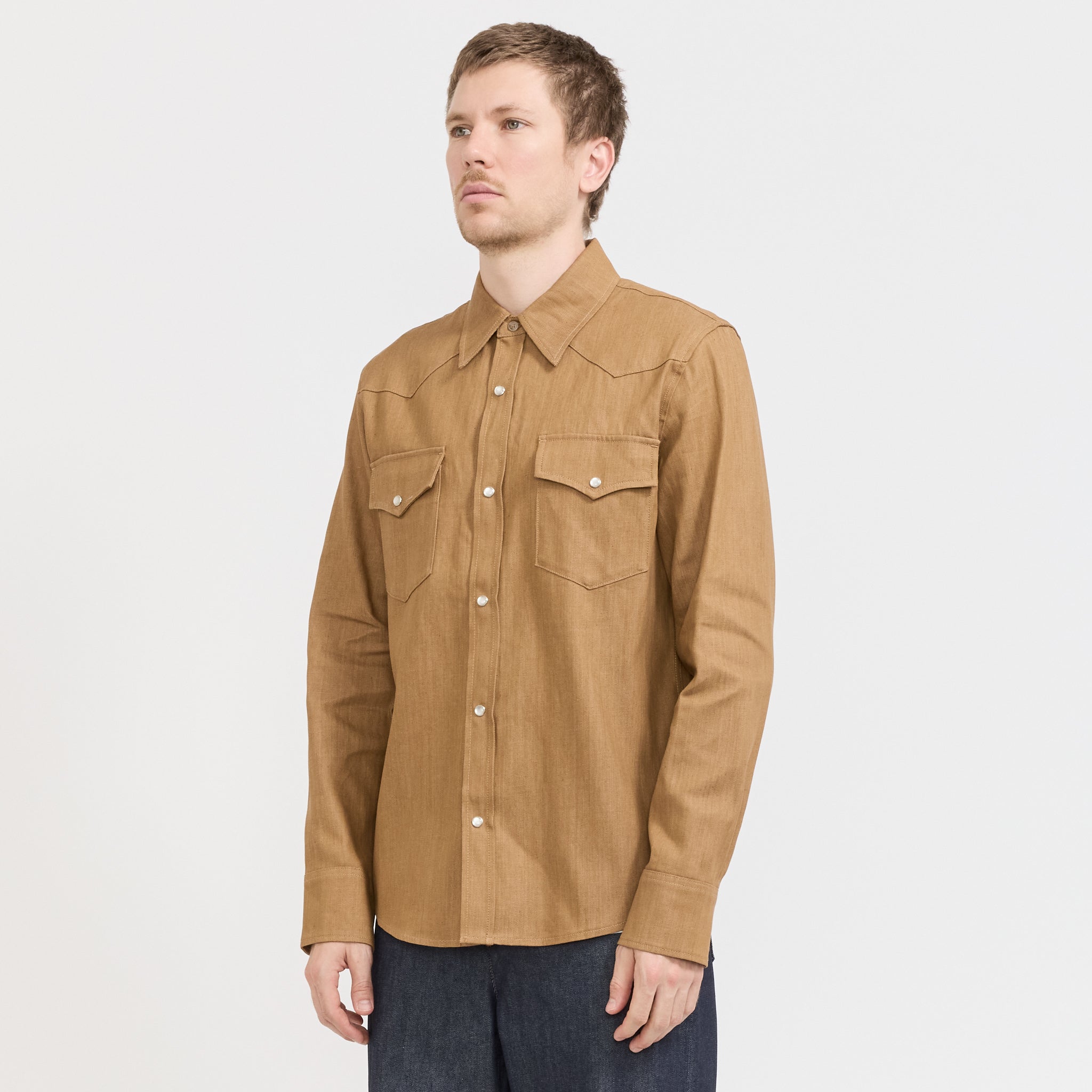 A.P.C. | Western Shirt Brown | Maplestore