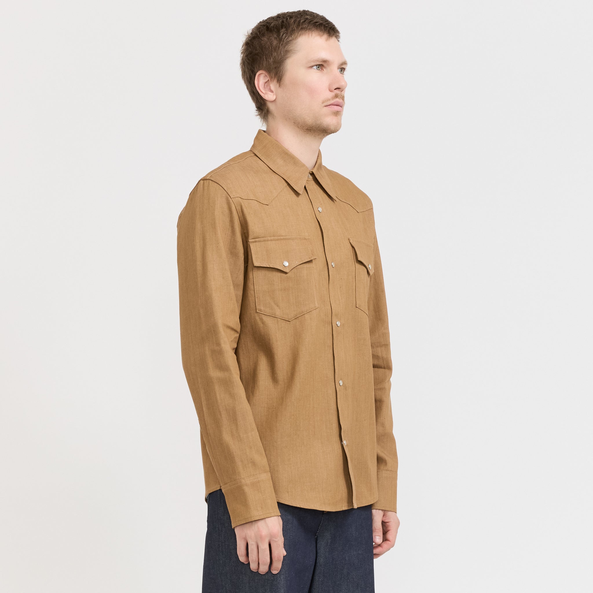 A.P.C. | Western Shirt Brown | Maplestore
