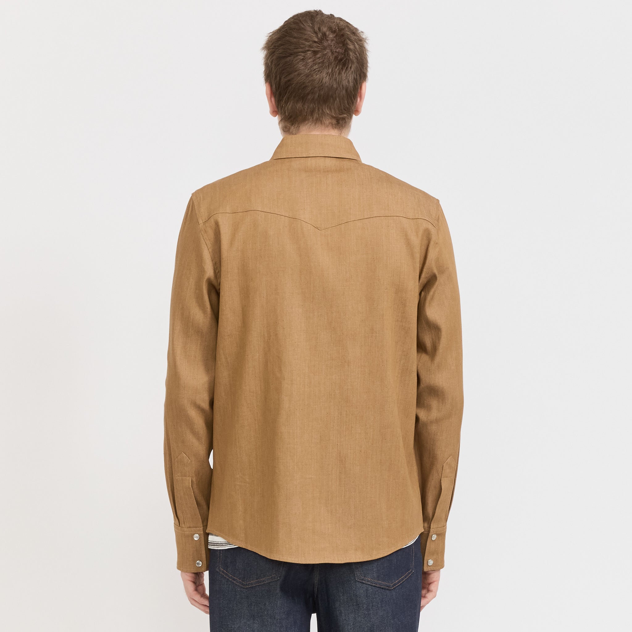 A.P.C. | Western Shirt Brown | Maplestore