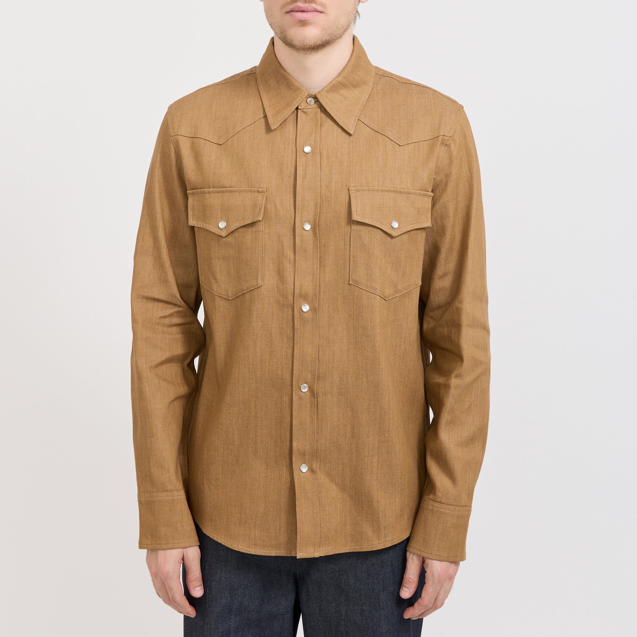A.P.C. | Western Shirt Brown | Maplestore