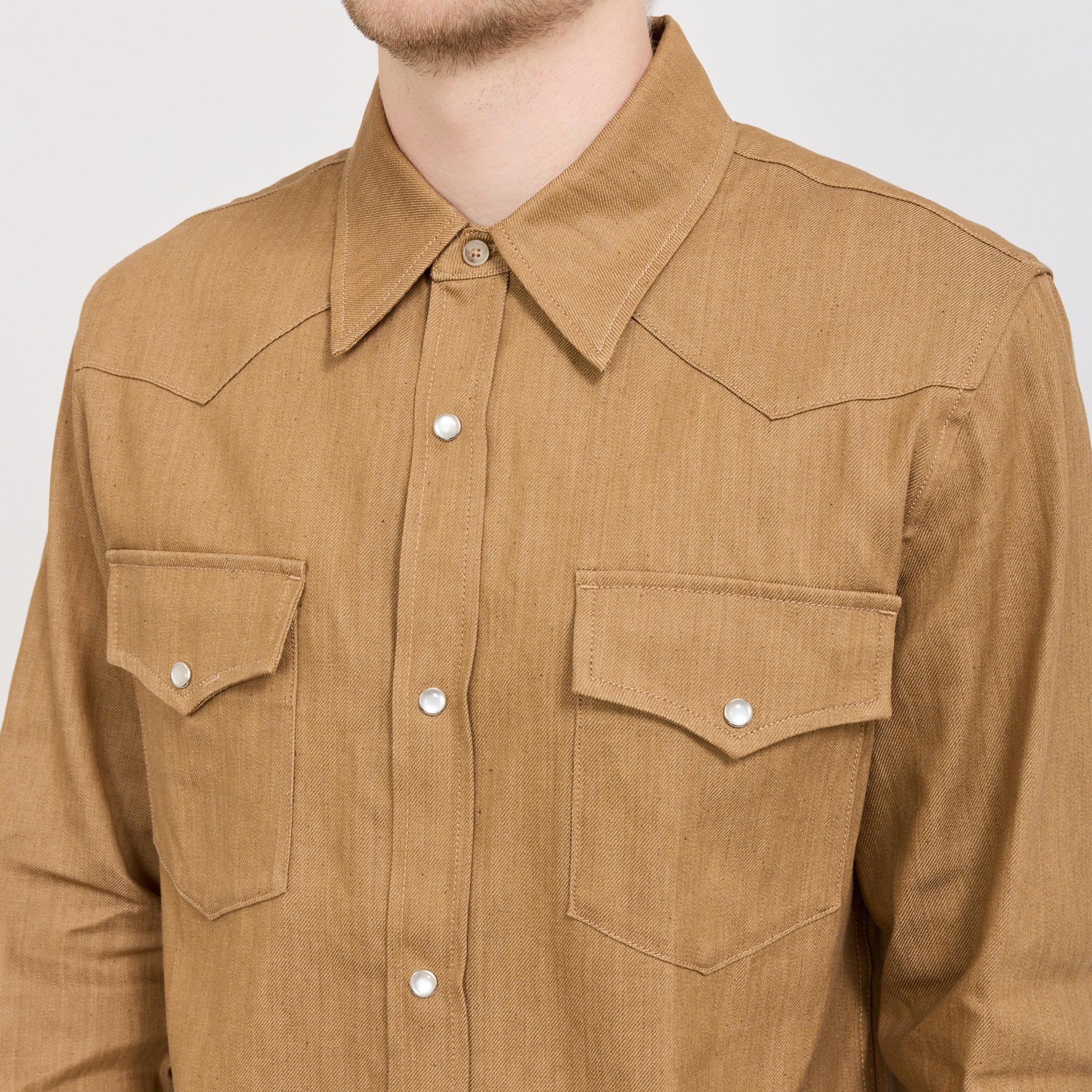 A.P.C. | Western Shirt Brown | Maplestore