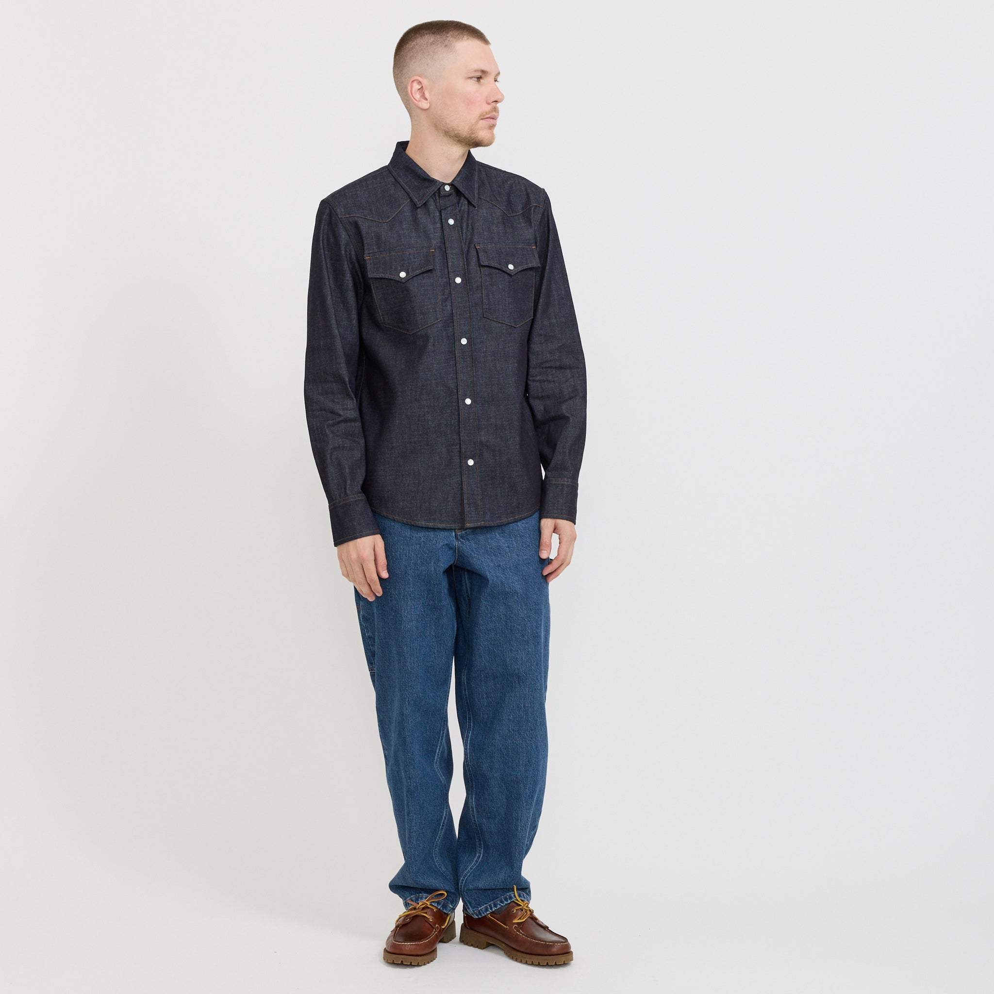 Western Shirt Indigo