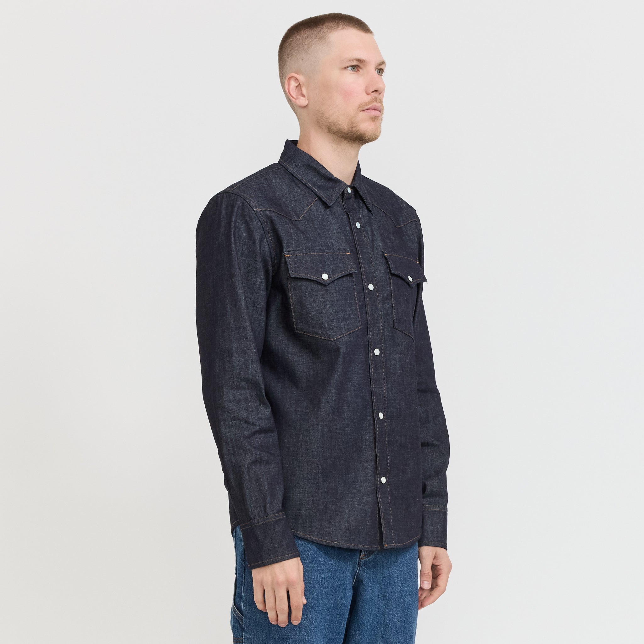 Western Shirt Indigo