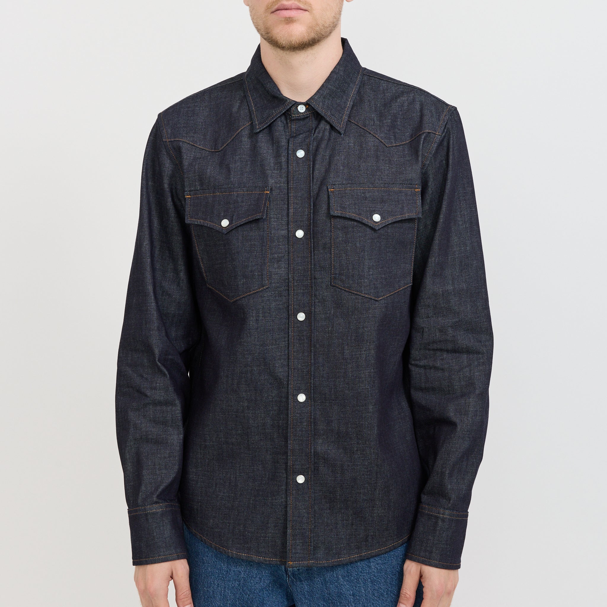 Western Shirt Indigo