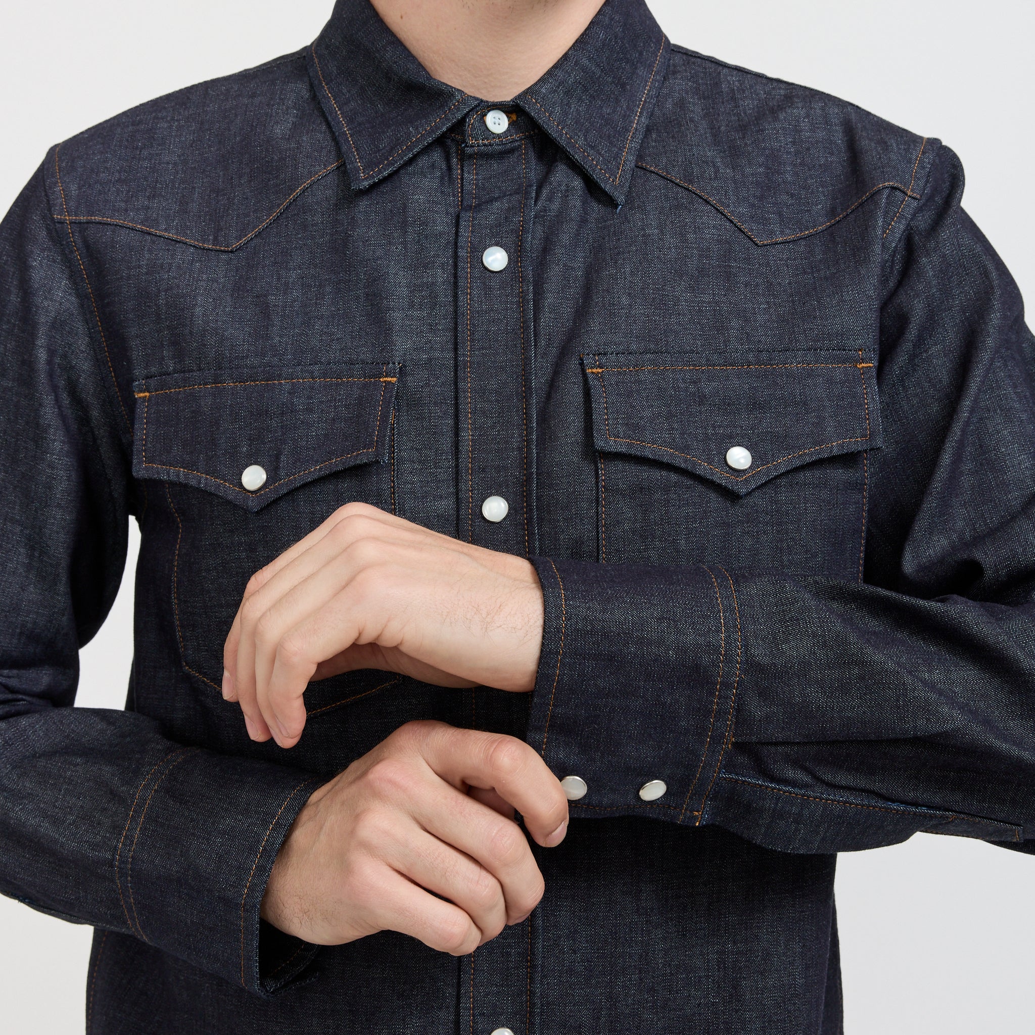 Western Shirt Indigo