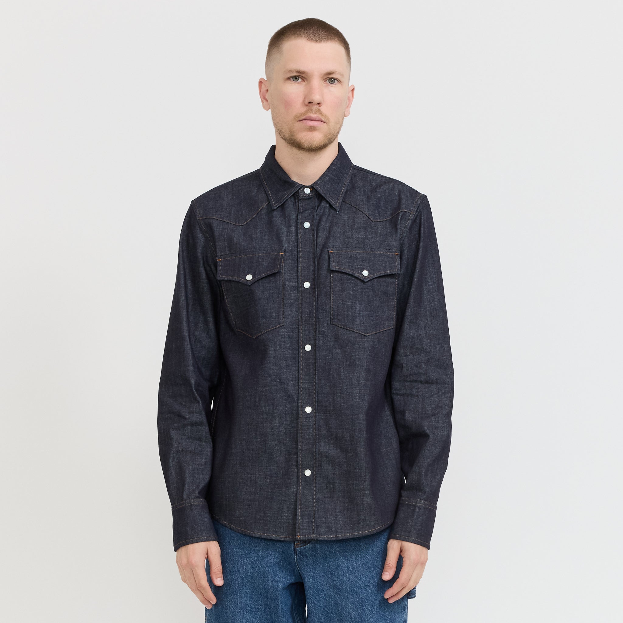 Western Shirt Indigo