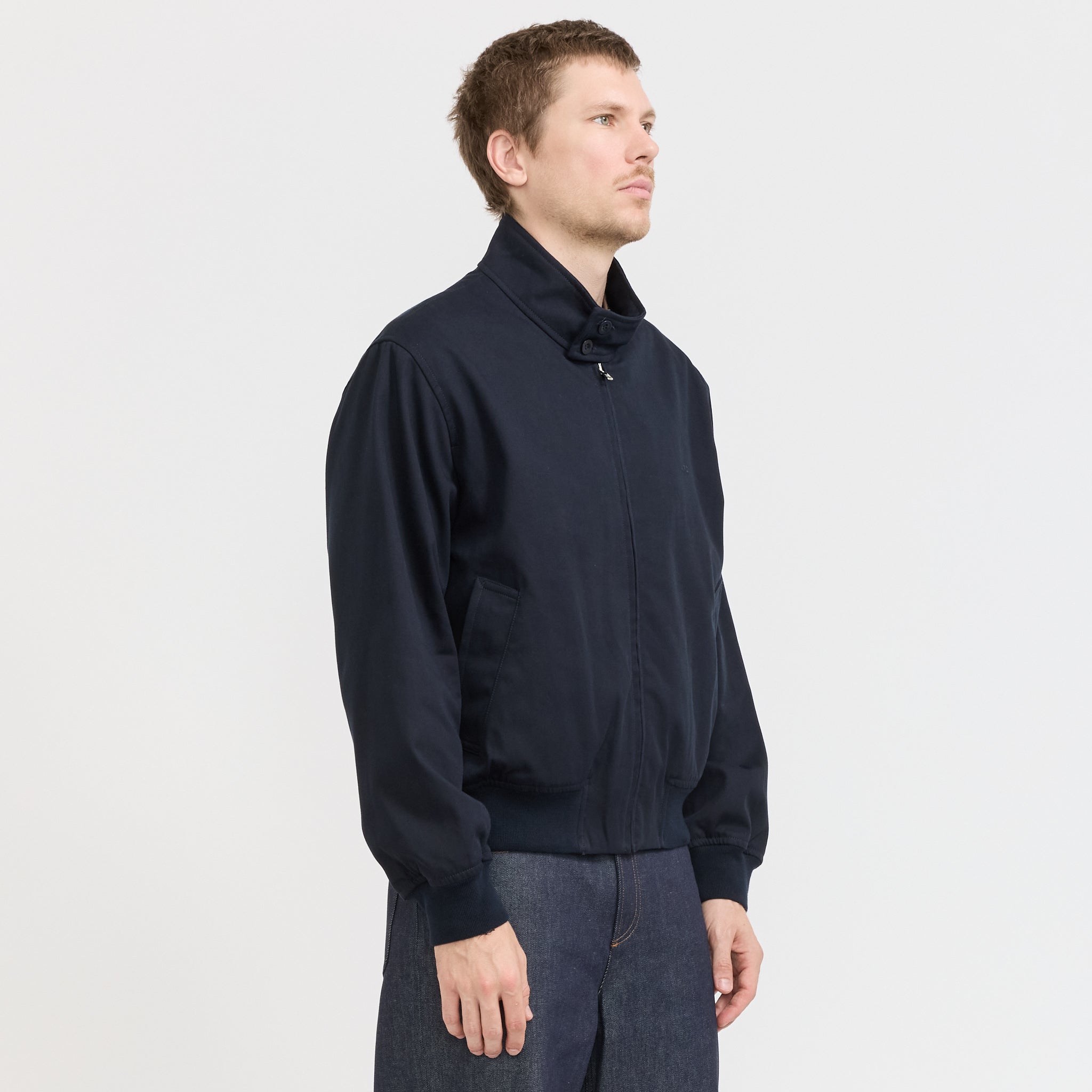 A.P.C. | Zip Jacket Dark Navy | Maplestore