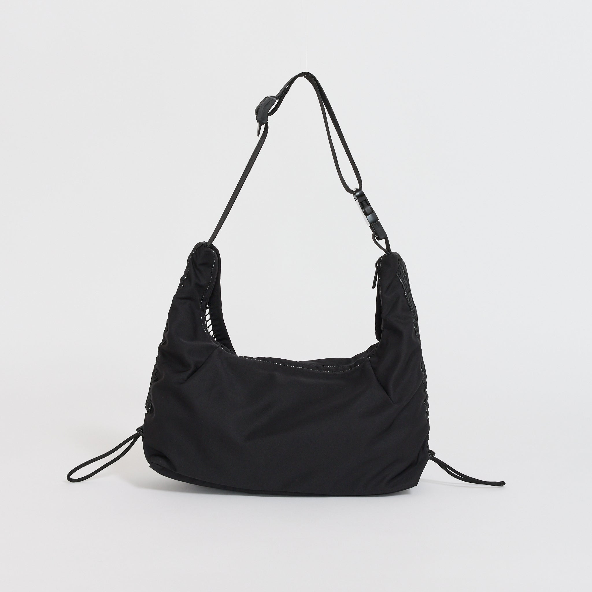 ARCS | Little Hey Sling Bag Black Criss-Cross | Maplestore