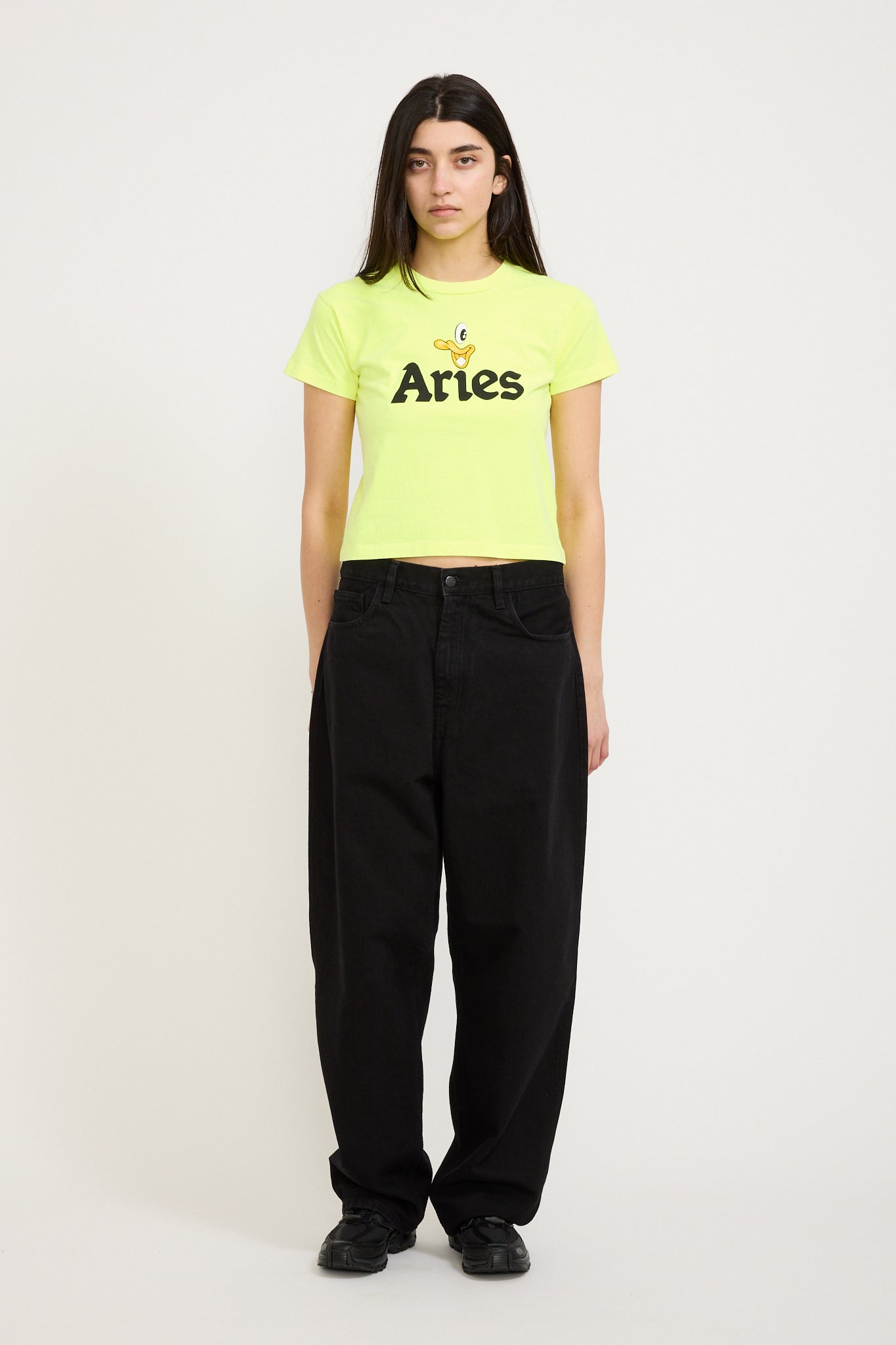 Aries | Aye Duck Fluoro SS Tee Baby Safety Yellow | Maplestore