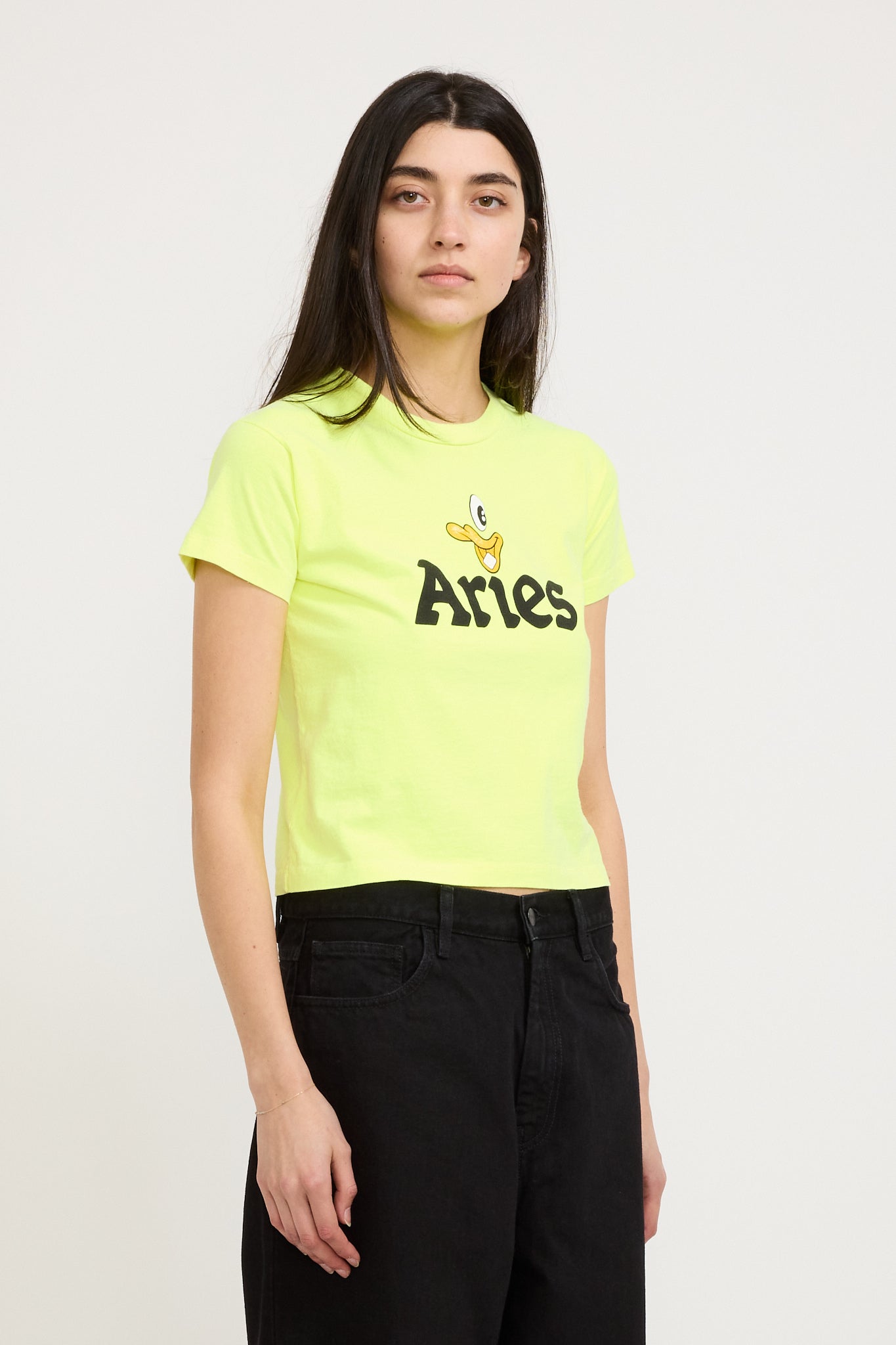 Aries | Aye Duck Fluoro SS Tee Baby Safety Yellow | Maplestore