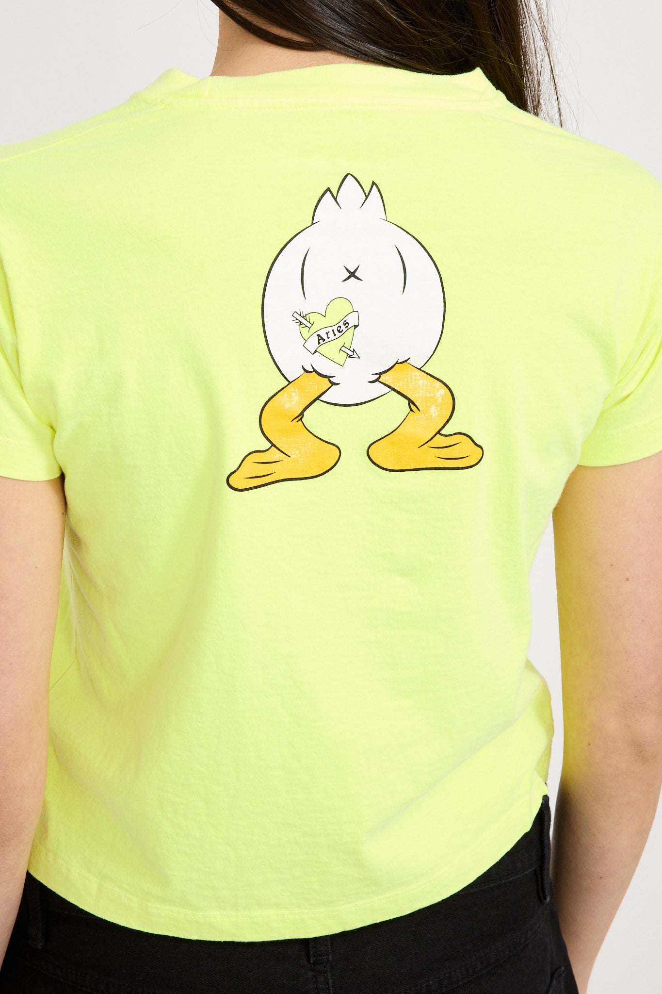 Aries | Aye Duck Fluoro SS Tee Baby Safety Yellow | Maplestore