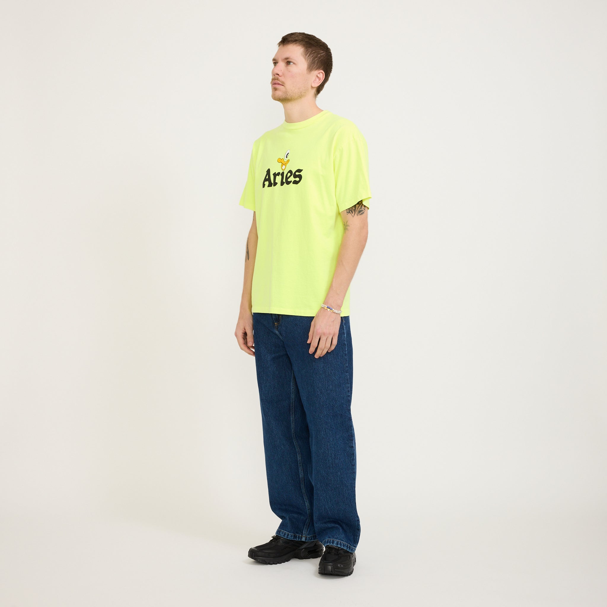 Aye Duck Fluoro SS Tee Safety Yellow