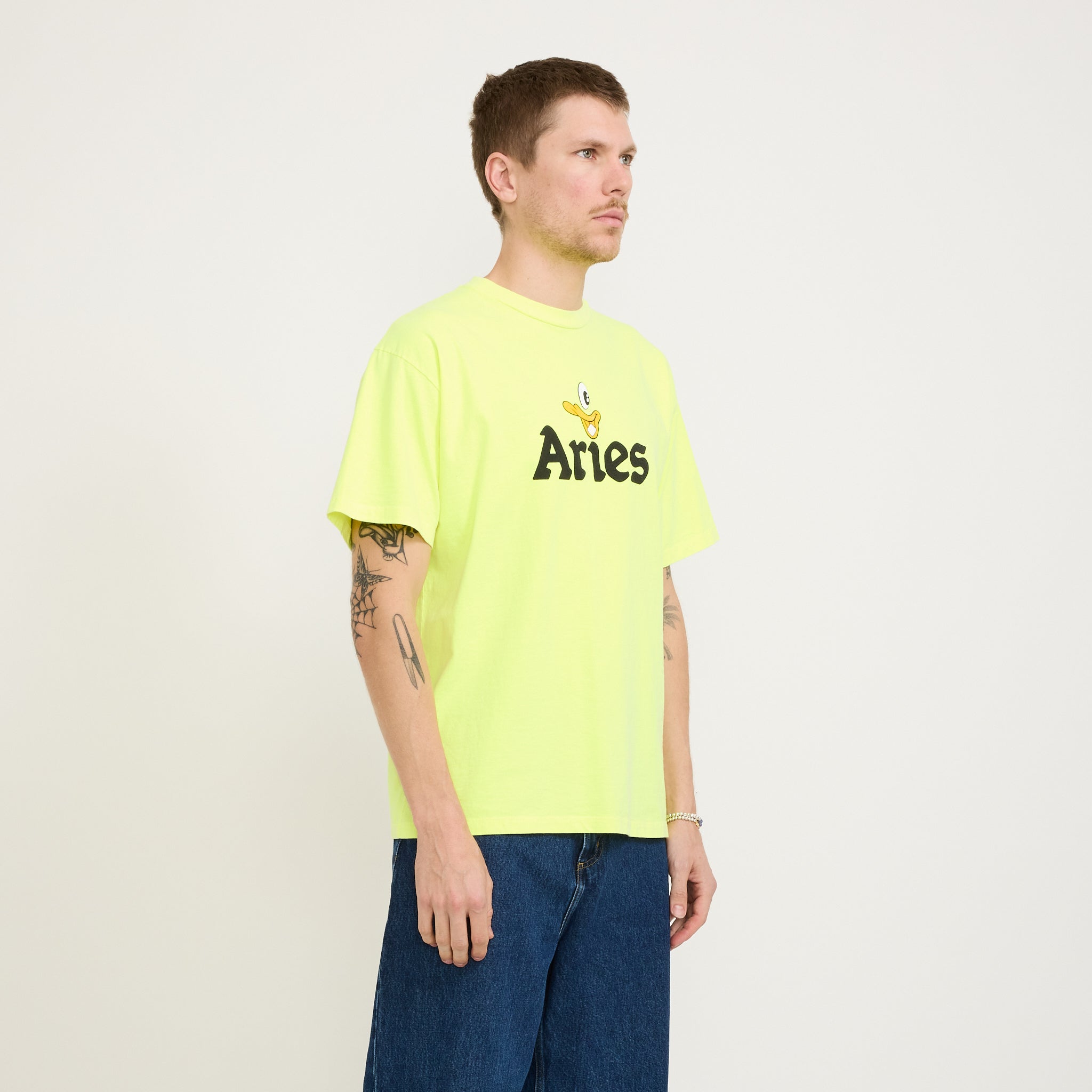 Aye Duck Fluoro SS Tee Safety Yellow