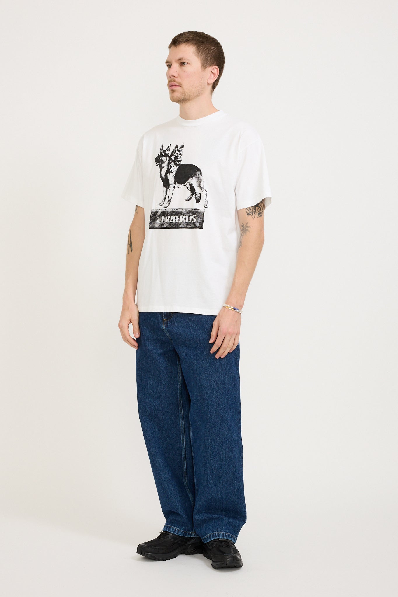 Aries | Cerberus SS Tee White | Maplestore