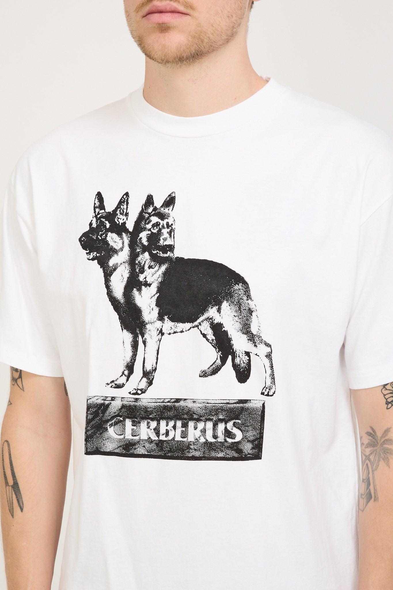 Aries | Cerberus SS Tee White | Maplestore