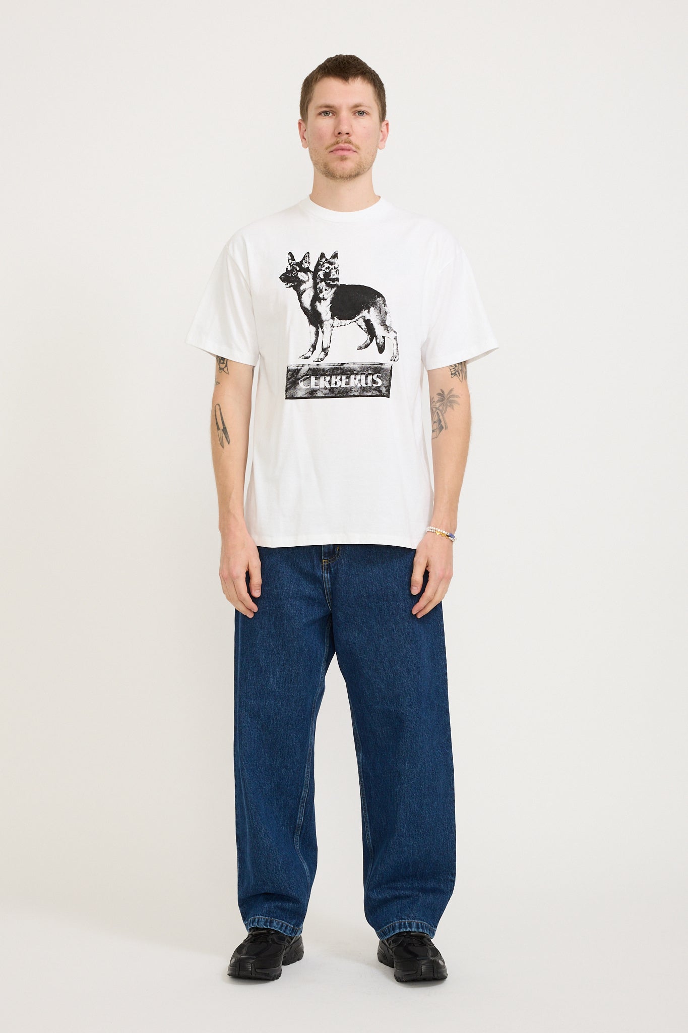 Aries | Cerberus SS Tee White | Maplestore