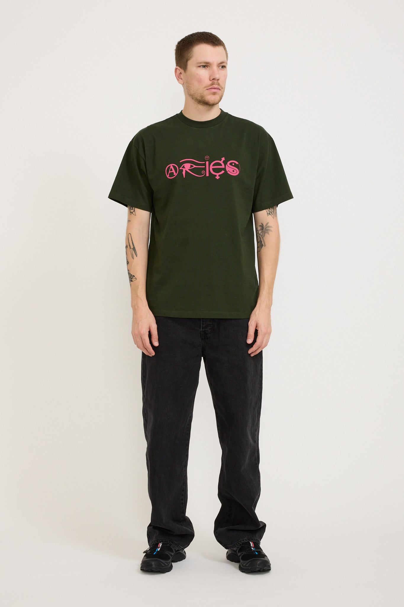 Aries | Coexist SS Tee Forest Green | Maplestore