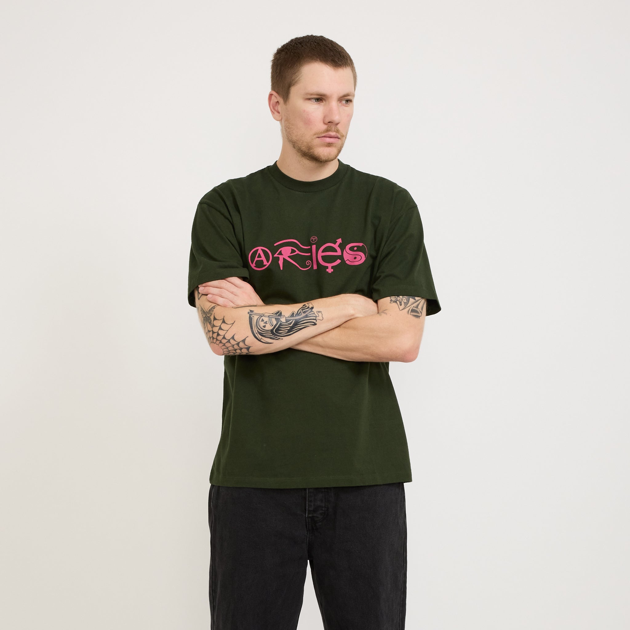 Coexist SS Tee Forest Green