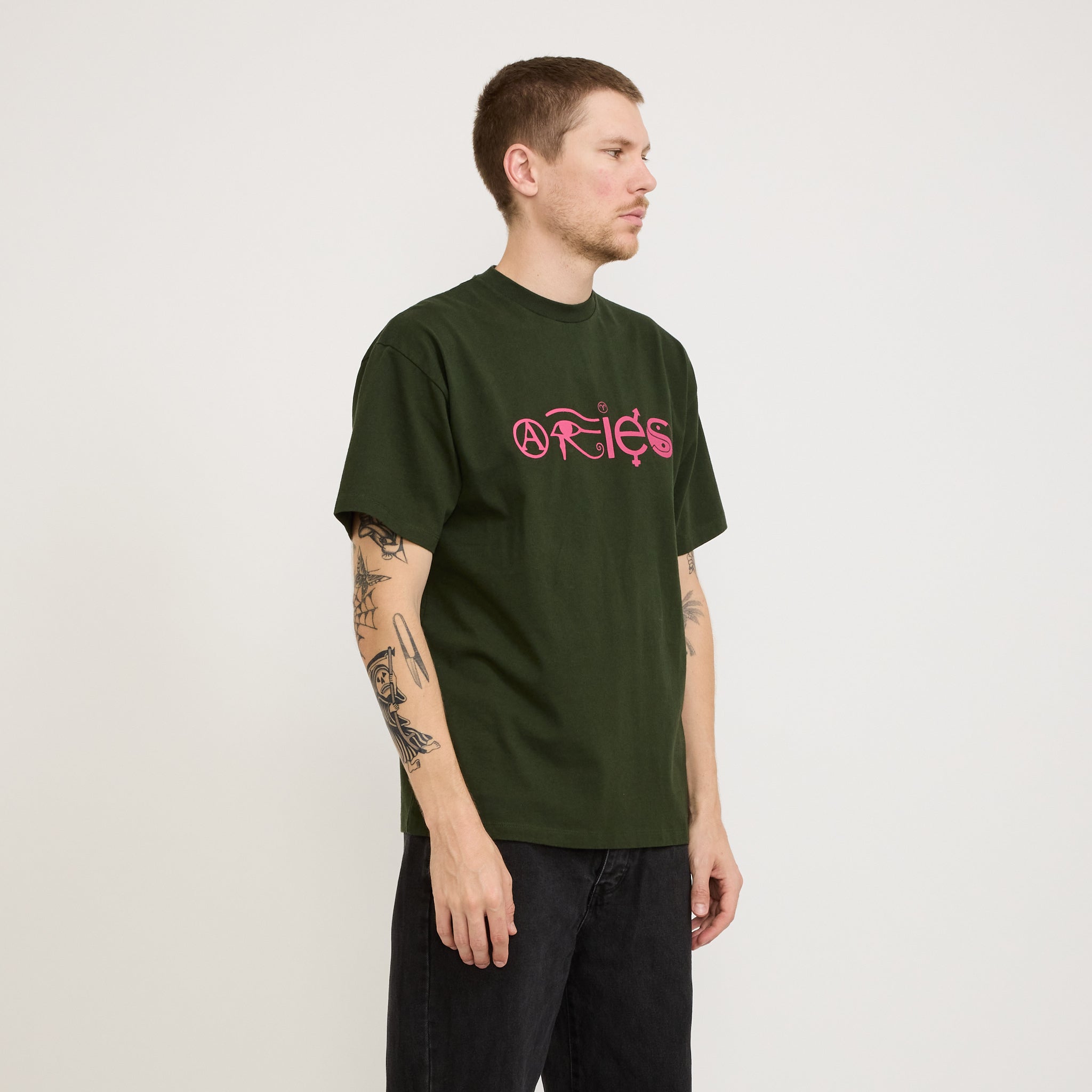 Coexist SS Tee Forest Green