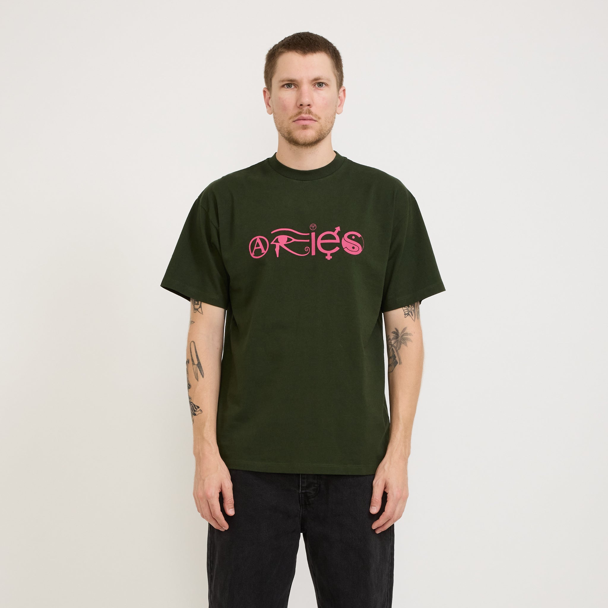 Coexist SS Tee Forest Green