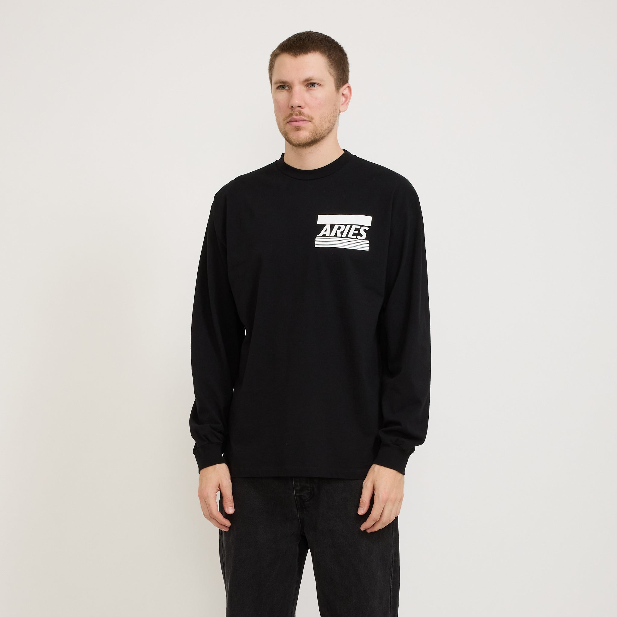 Credit Card LS Tee Black