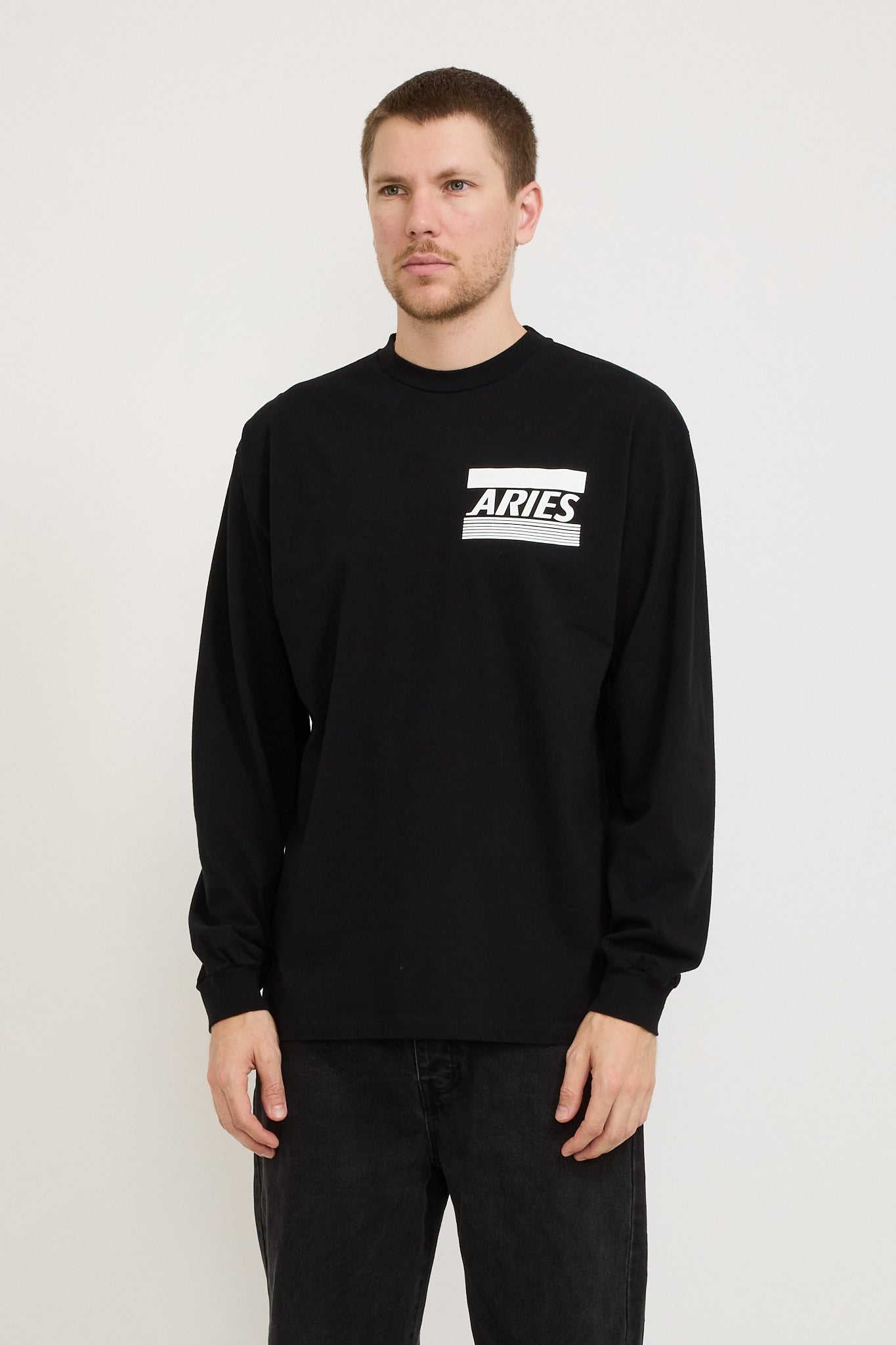 Credit Card LS Tee Black