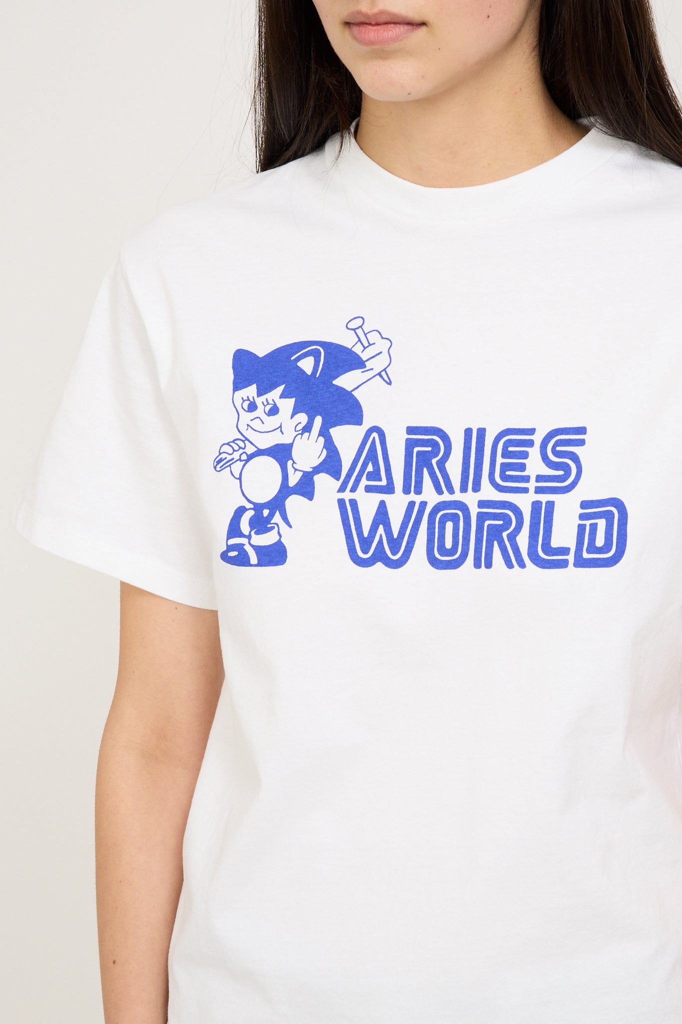 Aries | Sonico SS Tee White Womens | Maplestore