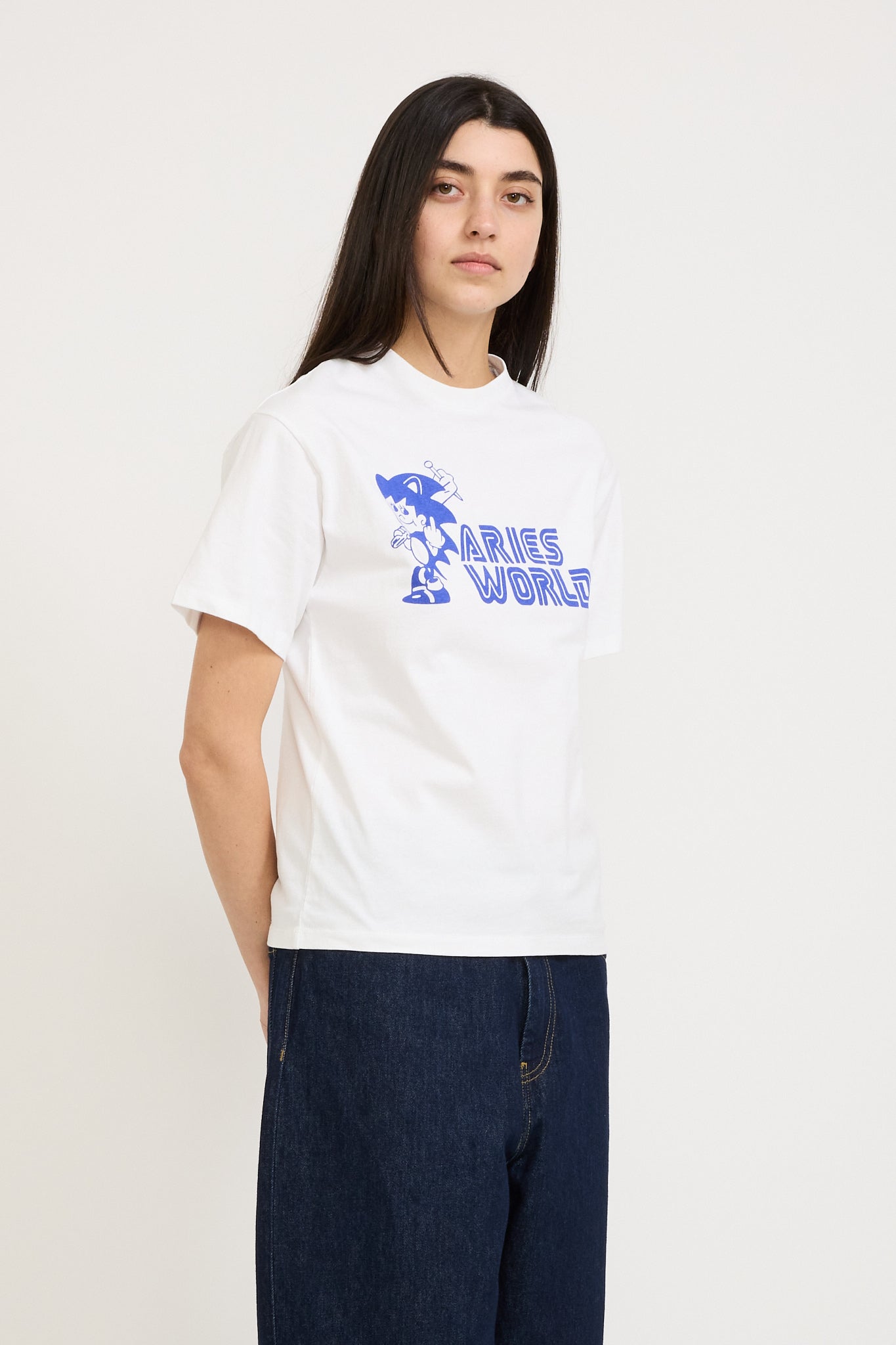 Aries | Sonico SS Tee White Womens | Maplestore