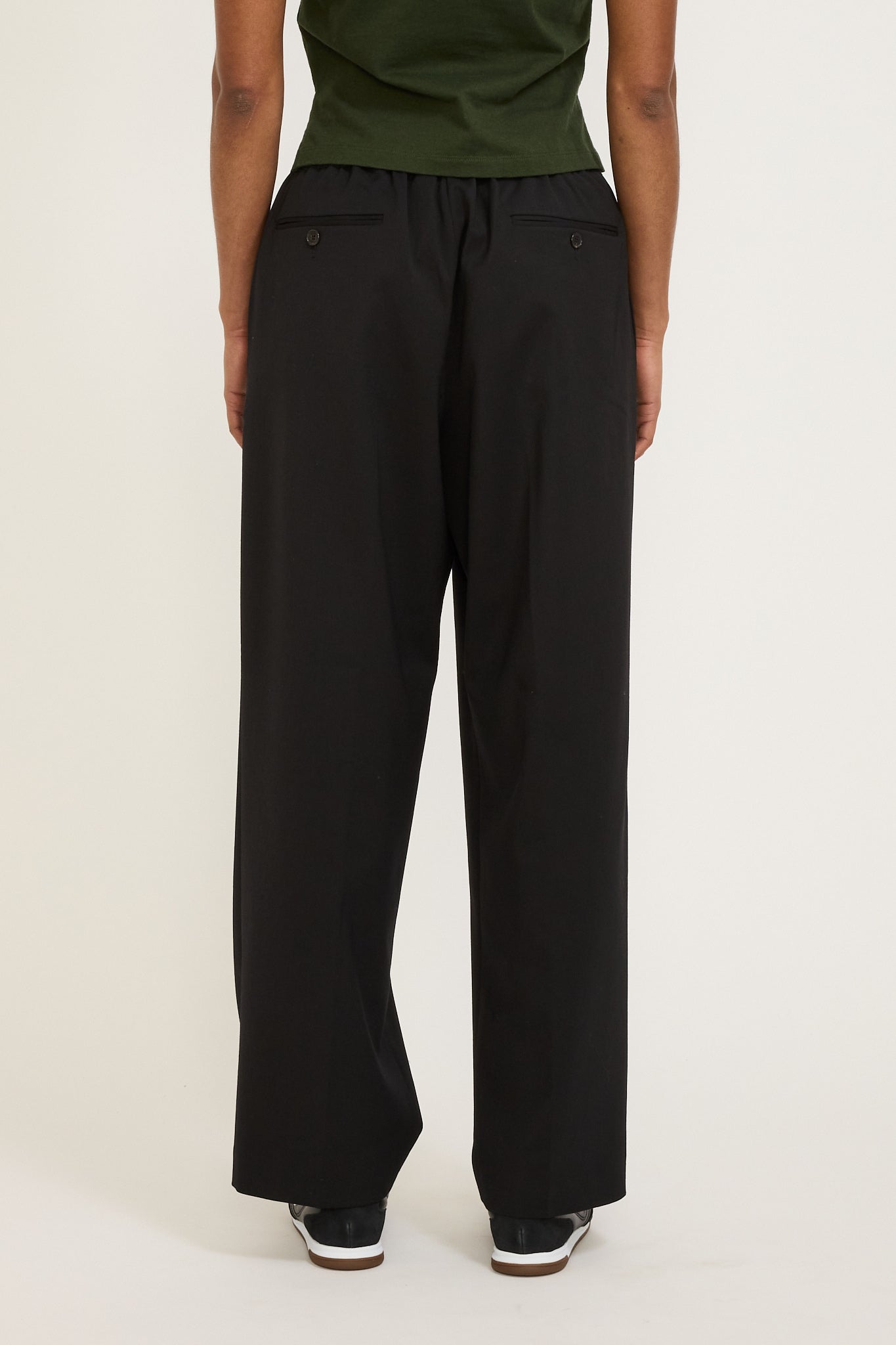 Tailored Slacker Pant Black